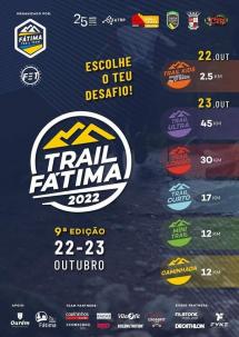 cartaz do evento 9ª Fátima Trail