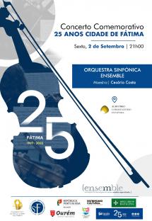 cartaz do evento Concerto 25 anos Cidade
