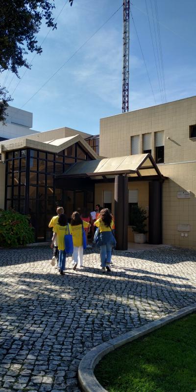 Peddy Paper com os alunos do 7º ano de Fátima 