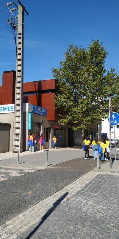 Peddy Paper com os alunos do 7º ano de Fátima 