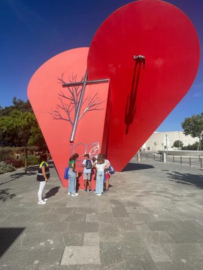 Peddy Paper com os alunos do 7º ano de Fátima 