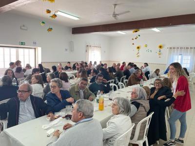 Sopas de Verde na Ortiga em parceria com o Clube de Veteranos de Fátima 