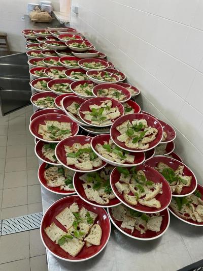 Sopas de Verde na Ortiga em parceria com o Clube de Veteranos de Fátima 