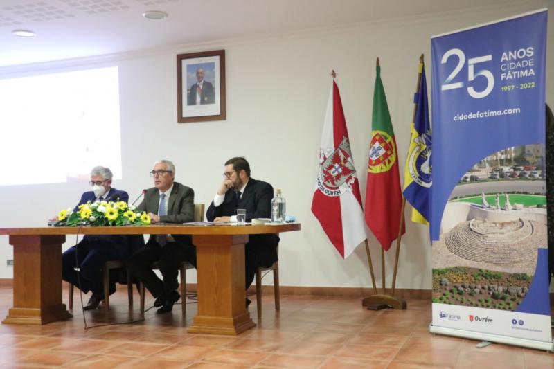 Apresentação das comemorações dos 25 anos da cidade de Fátima